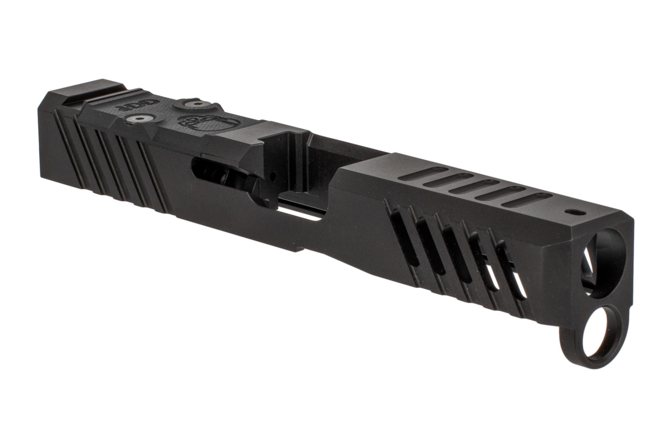 Grey Ghost Precision Glock 19 Gen5 V1 Slide Stripped DeltaPoint Pro/RMR Dual Optic Cut GGP